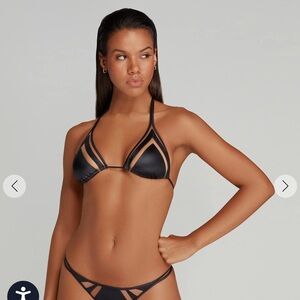 Agent Provocateur Tora Black Bikini Top